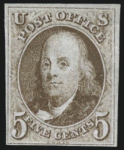 Sale 929, Lot 8, 1847 Issue