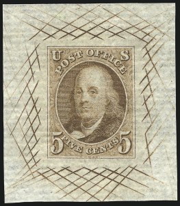 Sale 930, Lot 1006, Essays, Proofs and Specimens: Postmasters` Provisionals thru 1847 Issue