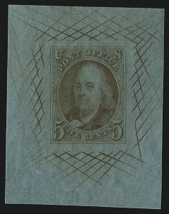 Sale 930, Lot 1007, Essays, Proofs and Specimens: Postmasters` Provisionals thru 1847 Issue