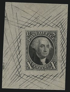 Sale 930, Lot 1009, Essays, Proofs and Specimens: Postmasters` Provisionals thru 1847 Issue