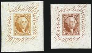 Sale 930, Lot 1012, Essays, Proofs and Specimens: Postmasters` Provisionals thru 1847 Issue