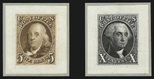 Sale 930, Lot 1016, Essays, Proofs and Specimens: Postmasters` Provisionals thru 1847 Issue