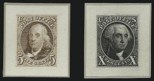 Sale 930, Lot 1017, Essays, Proofs and Specimens: Postmasters` Provisionals thru 1847 Issue