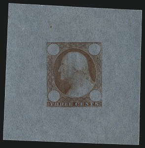 Sale 930, Lot 1066, Essays, Proofs and Specimens: 1861-68 Issues