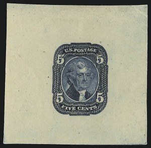 Sale 930, Lot 1073, Essays, Proofs and Specimens: 1861-68 Issues