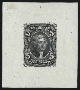 Sale 930, Lot 1078, Essays, Proofs and Specimens: 1861-68 Issues