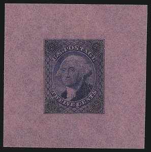 Sale 930, Lot 1079, Essays, Proofs and Specimens: 1861-68 Issues