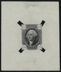 Sale 930, Lot 1081, Essays, Proofs and Specimens: 1861-68 Issues