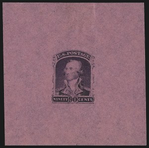 Sale 930, Lot 1089, Essays, Proofs and Specimens: 1861-68 Issues