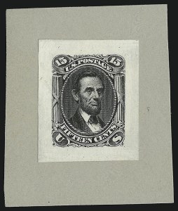 Sale 930, Lot 1103, Essays, Proofs and Specimens: 1861-68 Issues