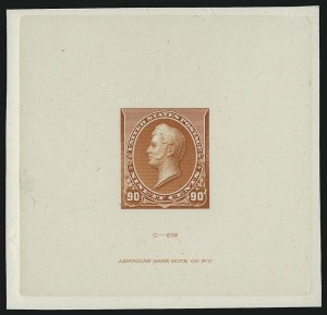 Sale 930, Lot 1194, Essays, Proofs and Specimens: Bank Note Issues