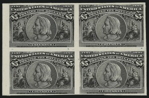 Sale 930, Lot 1201, Essays, Proofs and Specimens: Columbian and Later Issues