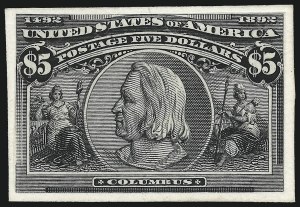 Sale 930, Lot 1202, Essays, Proofs and Specimens: Columbian and Later Issues