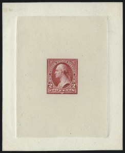 Sale 930, Lot 1210, Essays, Proofs and Specimens: Columbian and Later Issues