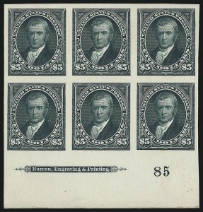 Sale 930, Lot 1218, Essays, Proofs and Specimens: Columbian and Later Issues