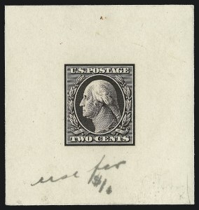 Sale 930, Lot 1225, Essays, Proofs and Specimens: Columbian and Later Issues