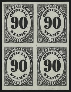 Sale 930, Lot 1248, Essays, Proofs and Specimens: Back-of-Book Issues