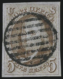 Sale 930, Lot 1305, 1847 Issue (Scott 1-2)