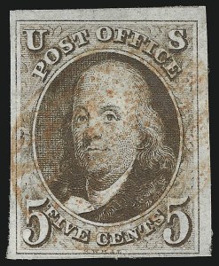 Sale 930, Lot 1311, 1847 Issue (Scott 1-2)