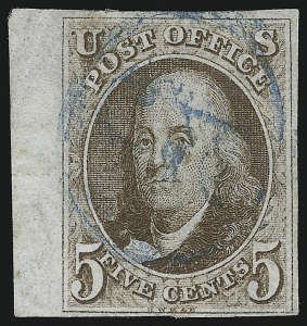 Sale 930, Lot 1317, 1847 Issue (Scott 1-2)
