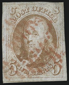 Sale 930, Lot 1334, 1847 Issue (Scott 1-2)