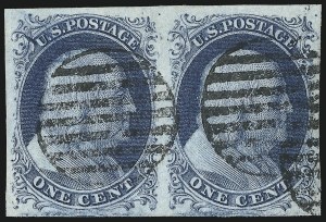 Sale 930, Lot 1371, 1851-56 Issue (Scott 5-17)