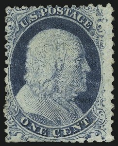 Sale 930, Lot 1375, 1851-56 Issue (Scott 5-17)