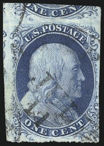 Sale 930, Lot 1377, 1851-56 Issue (Scott 5-17)