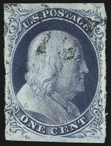Sale 930, Lot 1378, 1851-56 Issue (Scott 5-17)
