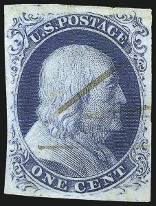 Sale 930, Lot 1379, 1851-56 Issue (Scott 5-17)