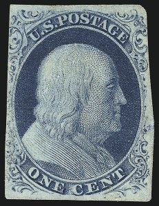 Sale 930, Lot 1380, 1851-56 Issue (Scott 5-17)