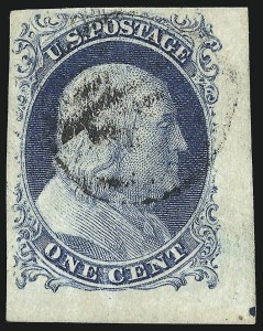 Sale 930, Lot 1389, 1851-56 Issue (Scott 5-17)