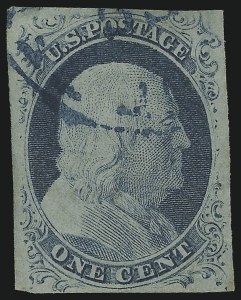 Sale 930, Lot 1393, 1851-56 Issue (Scott 5-17)