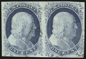 Sale 930, Lot 1396, 1851-56 Issue (Scott 5-17)