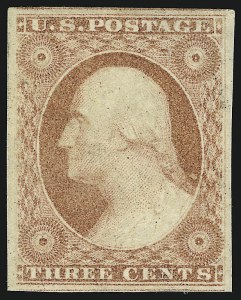 Sale 930, Lot 1403, 1851-56 Issue (Scott 5-17)