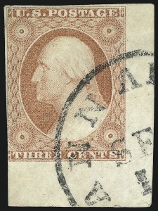 Sale 930, Lot 1411, 1851-56 Issue (Scott 5-17)