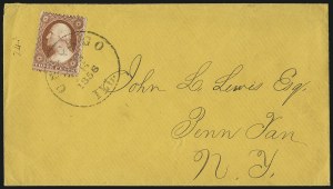 Sale 930, Lot 1415, 1851-56 Issue (Scott 5-17)