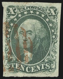 Sale 930, Lot 1430, 1851-56 Issue (Scott 5-17)