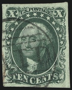 Sale 930, Lot 1441, 1851-56 Issue (Scott 5-17)