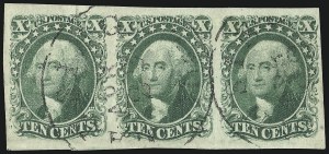 Sale 930, Lot 1445, 1851-56 Issue (Scott 5-17)