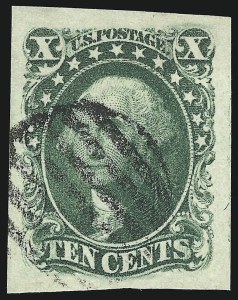 Sale 930, Lot 1456, 1851-56 Issue (Scott 5-17)