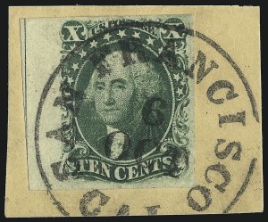 Sale 930, Lot 1457, 1851-56 Issue (Scott 5-17)