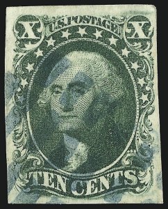 Sale 930, Lot 1464, 1851-56 Issue (Scott 5-17)