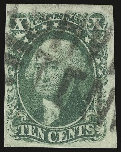 Sale 930, Lot 1465, 1851-56 Issue (Scott 5-17)