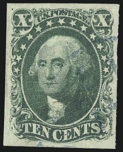 Sale 930, Lot 1473, 1851-56 Issue (Scott 5-17)