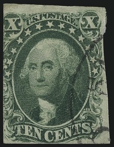 Sale 930, Lot 1479, 1851-56 Issue (Scott 5-17)