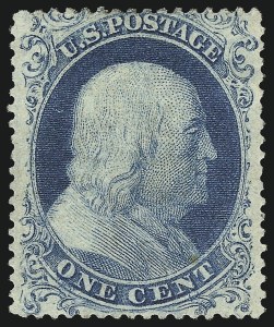 Sale 930, Lot 1489, 1857-60 Issue (Scott 18-39)