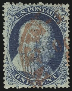 Sale 930, Lot 1499, 1857-60 Issue (Scott 18-39)