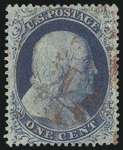Sale 930, Lot 1508, 1857-60 Issue (Scott 18-39)