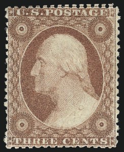 Sale 930, Lot 1518, 1857-60 Issue (Scott 18-39)